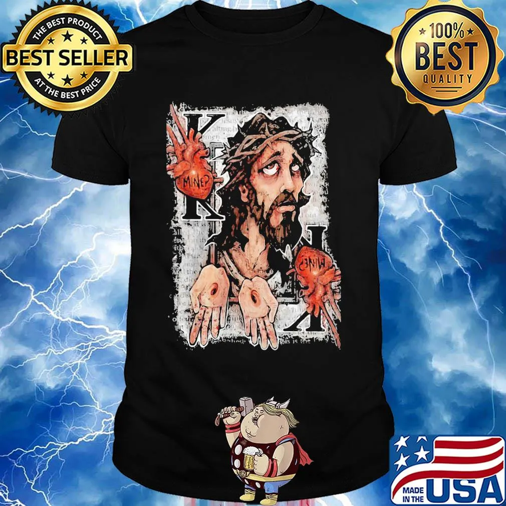 King of Heart Back mine shirt