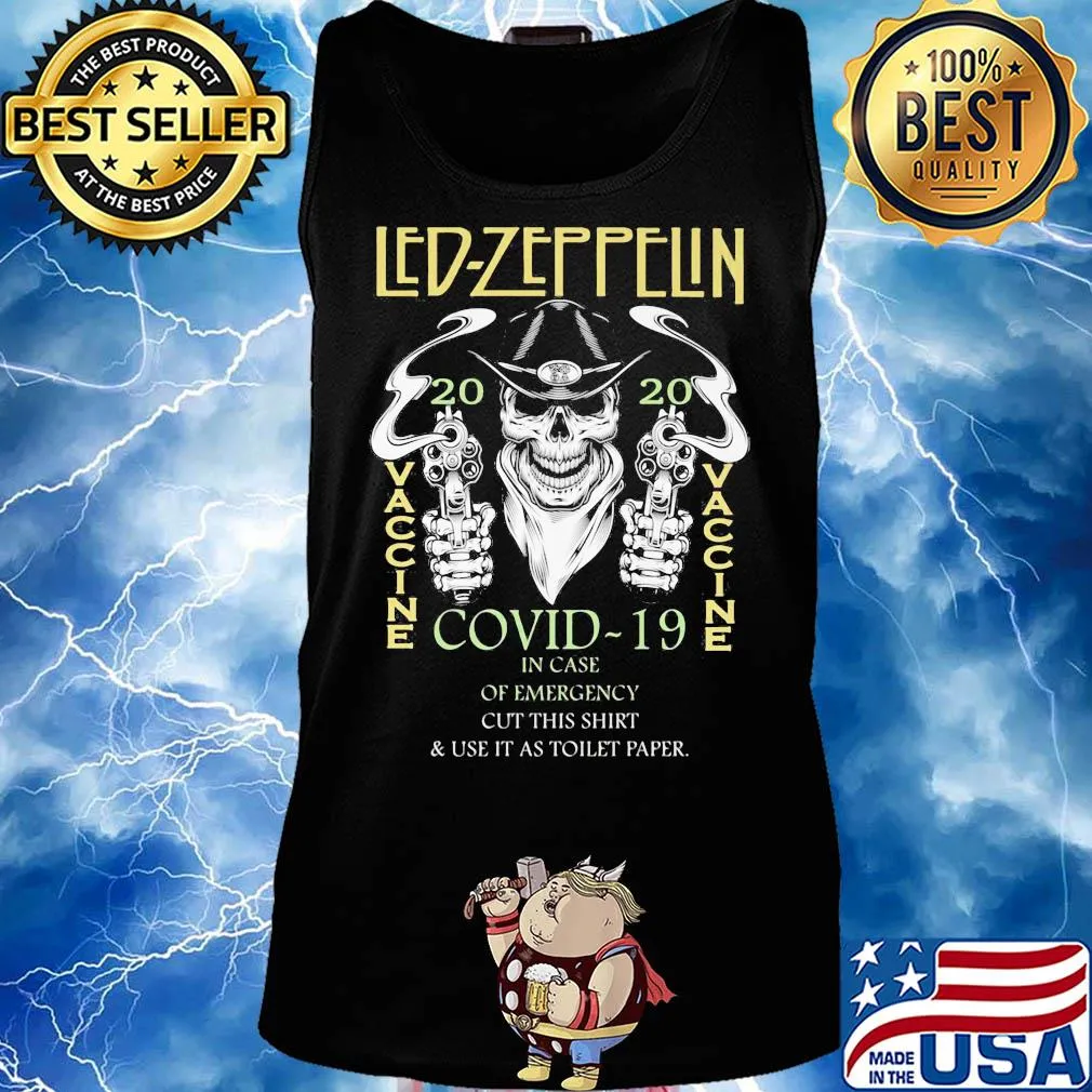 Led Zeppelin Covid-19 vaccine 2020 s Tank top
