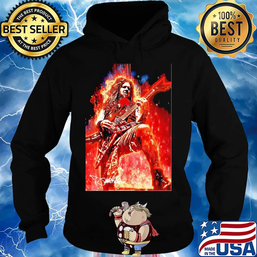 Legendary dimebag darrell signature poster s Hoodie