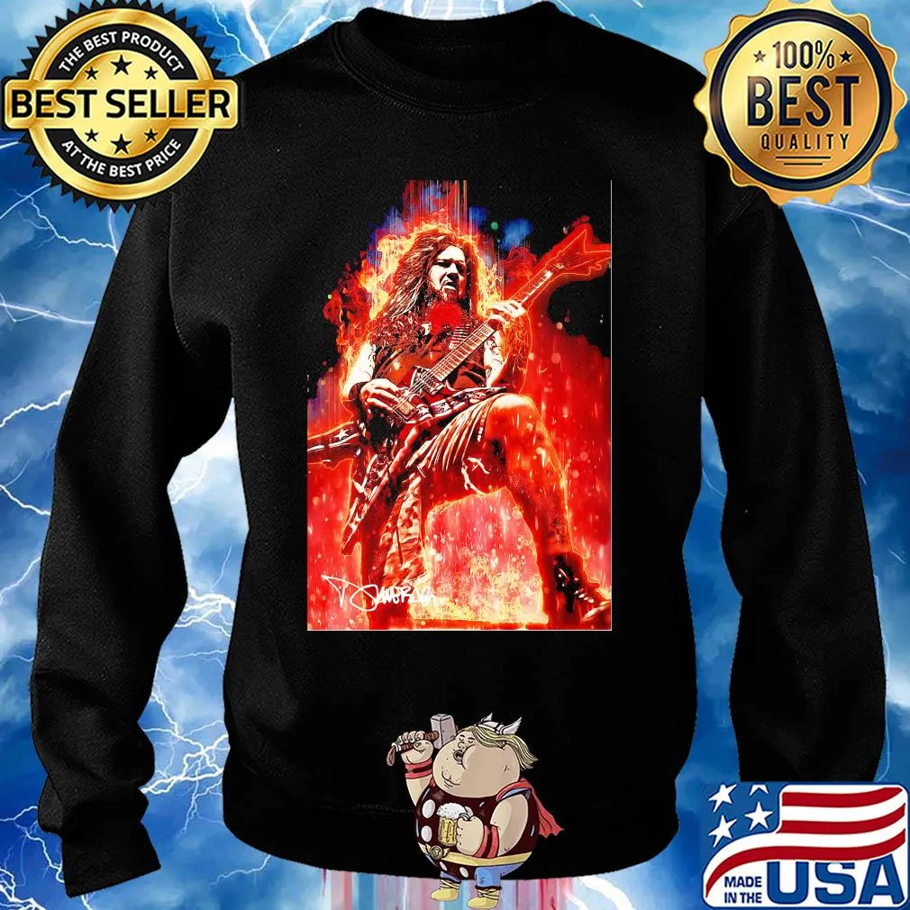 Legendary dimebag darrell signature poster s Sweater