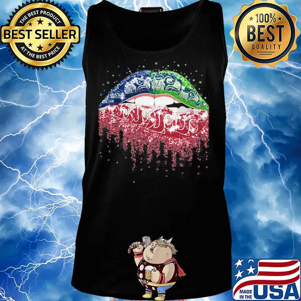 Lips seattle seahawks and washington state cougars s Tank top