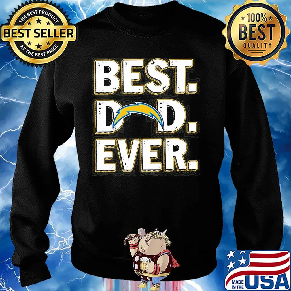 Los angeles chargers best dad ever happy father's day s Sweater