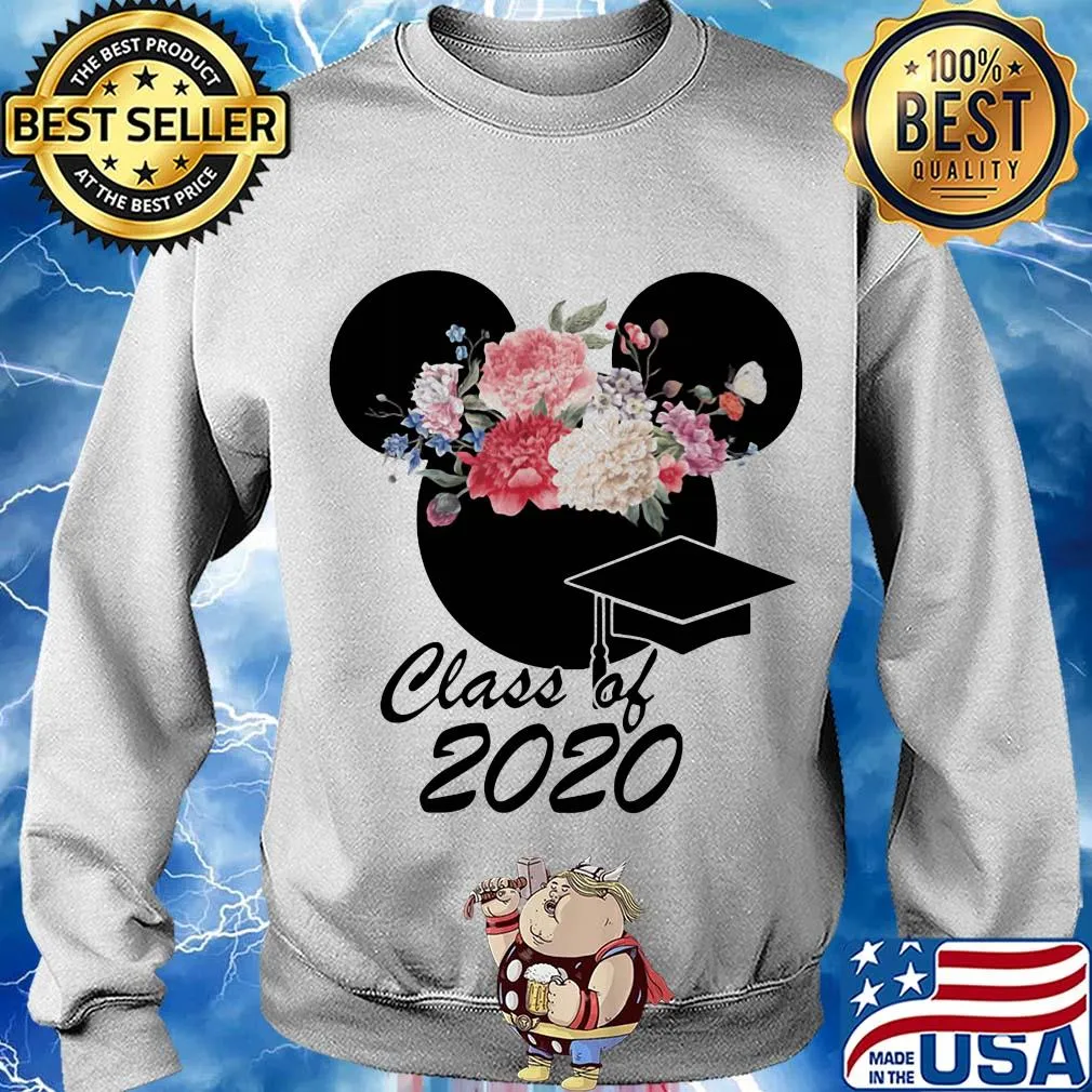 Mickey mouse class of 2020 flower s Sweater