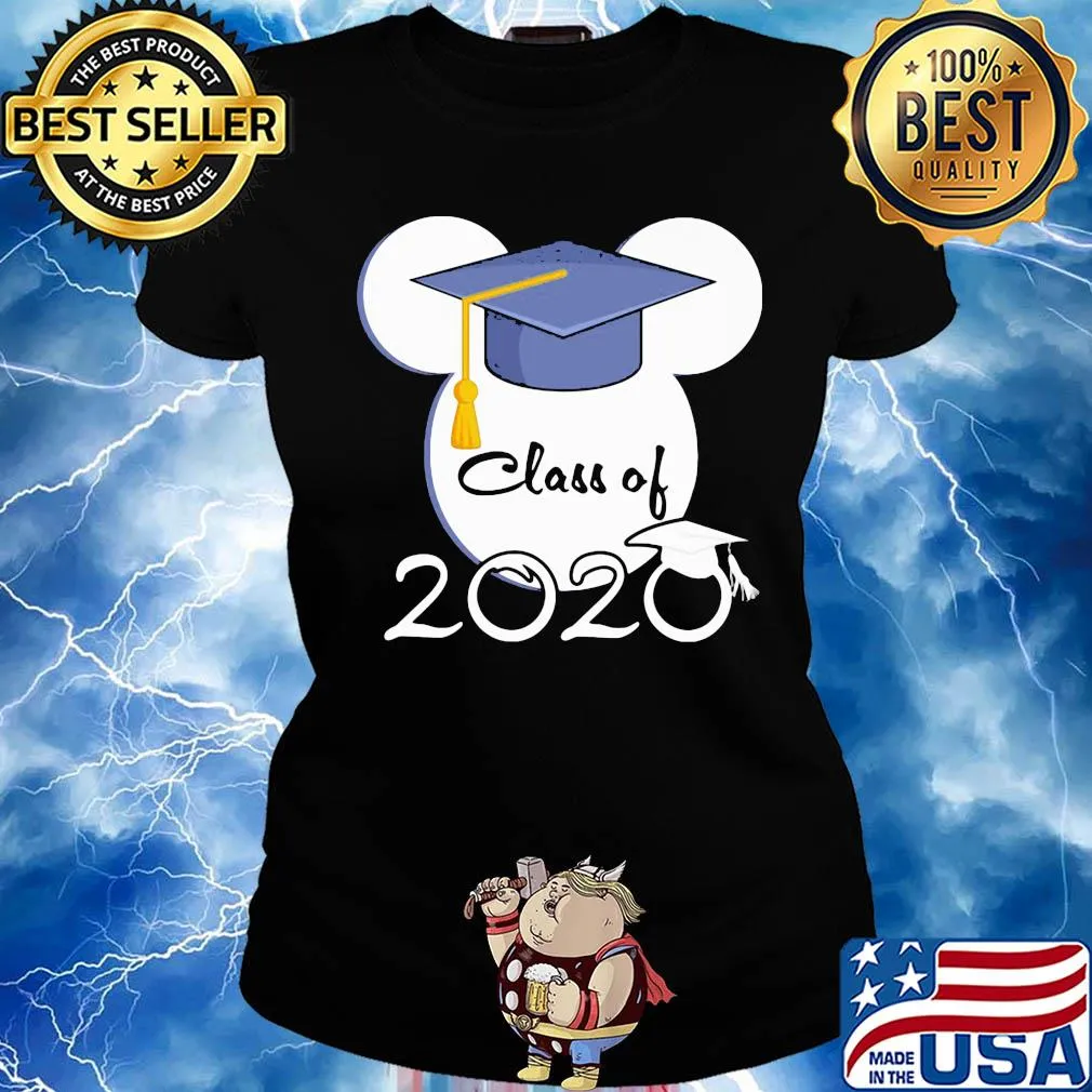 Mickey mouse class of 2020 Graduation s Ladies tee