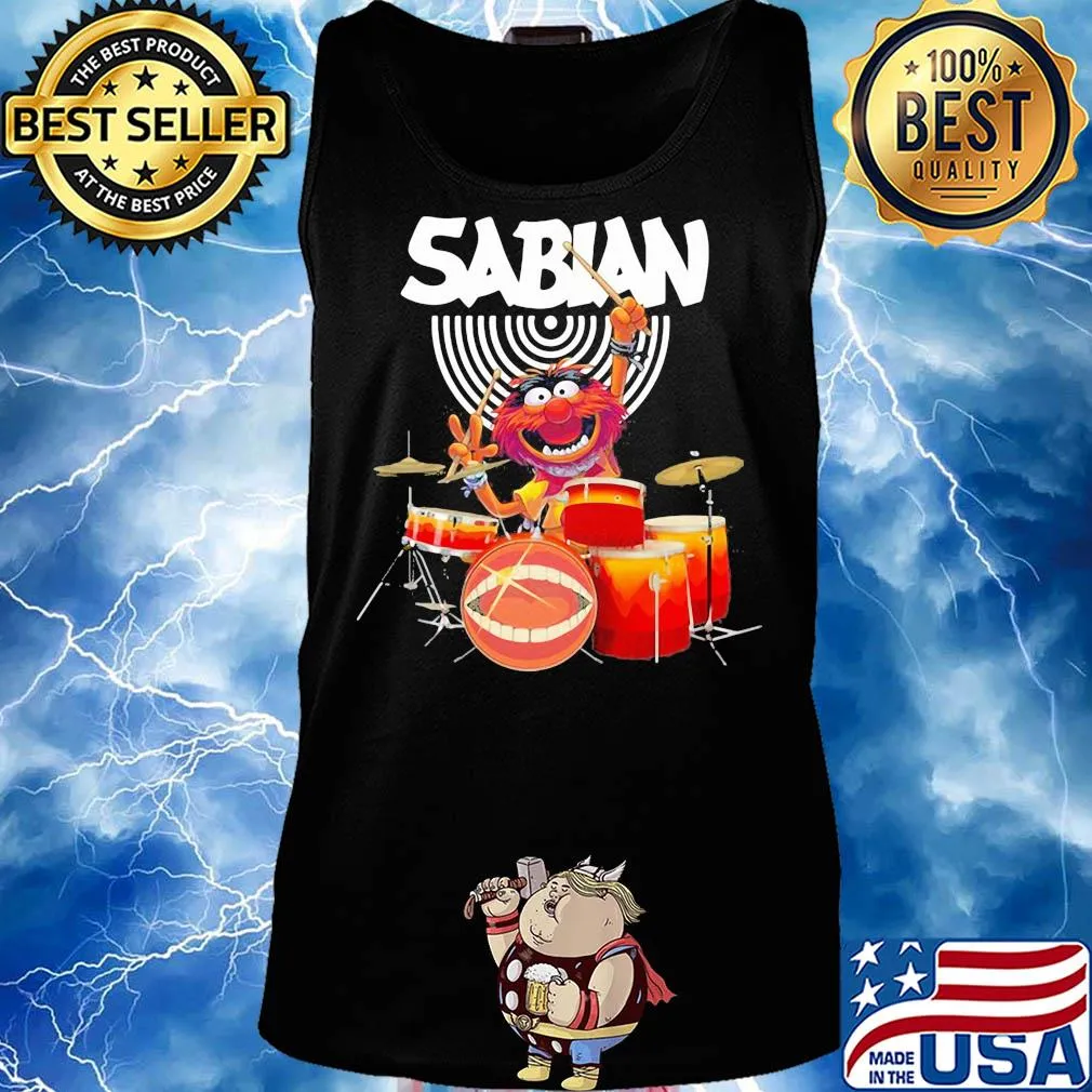 Muppet drummer sabian s Tank top