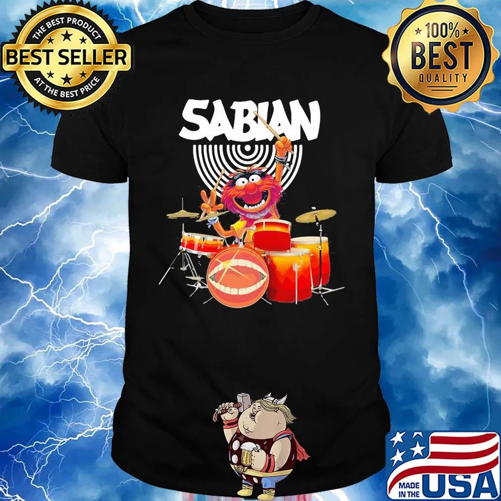 Muppet drummer sabian shirt