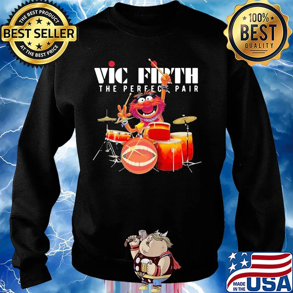 Muppet drummer vic firth the perfect pair s Sweater