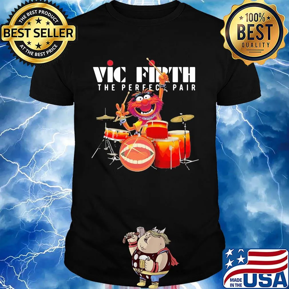 Muppet drummer vic firth the perfect pair shirt