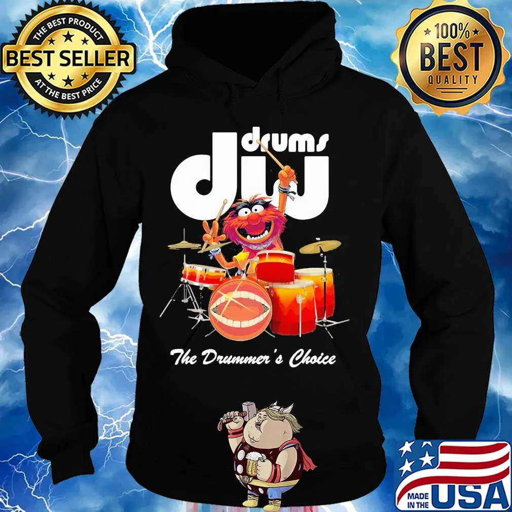 Muppet drums dw the drummer's choice s Hoodie