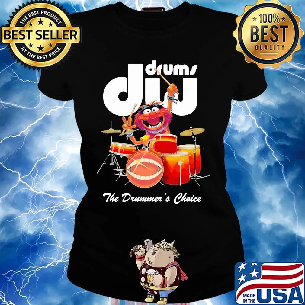 Muppet drums dw the drummer's choice s Ladies tee