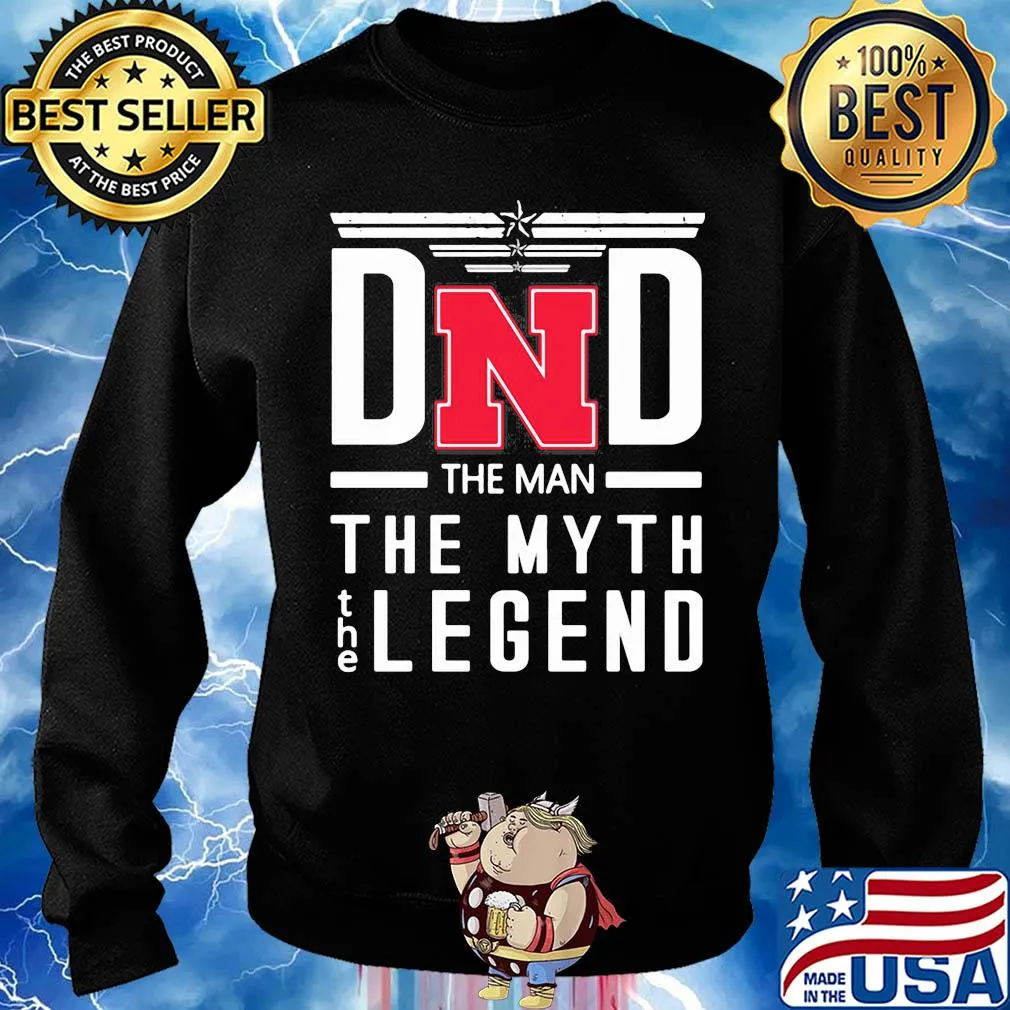 Nebraska cornhuskers dad the man the myth legend happy father's day s Sweater