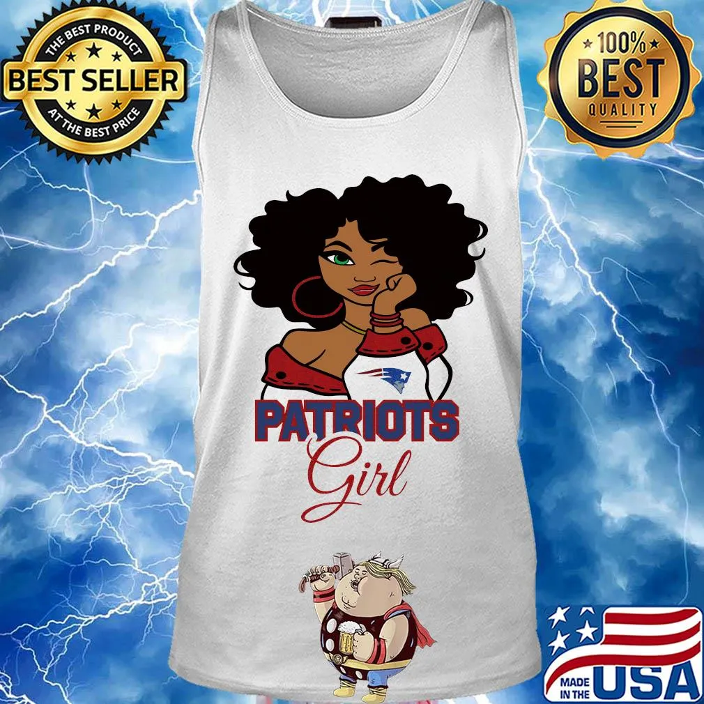 New England Patriots football black girl s Tank top