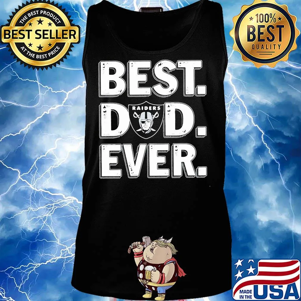 Oakland raiders best dad ever happy father's day s Tank top