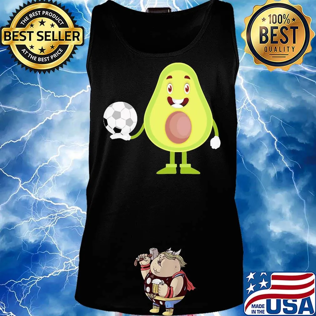 Official Avocado play soccer s Tank top