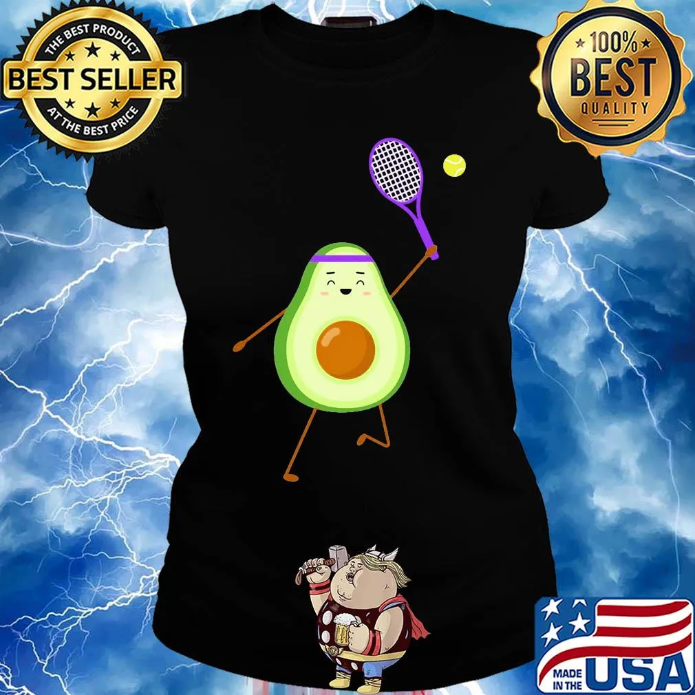 Official Avocado play tennis s Ladies tee
