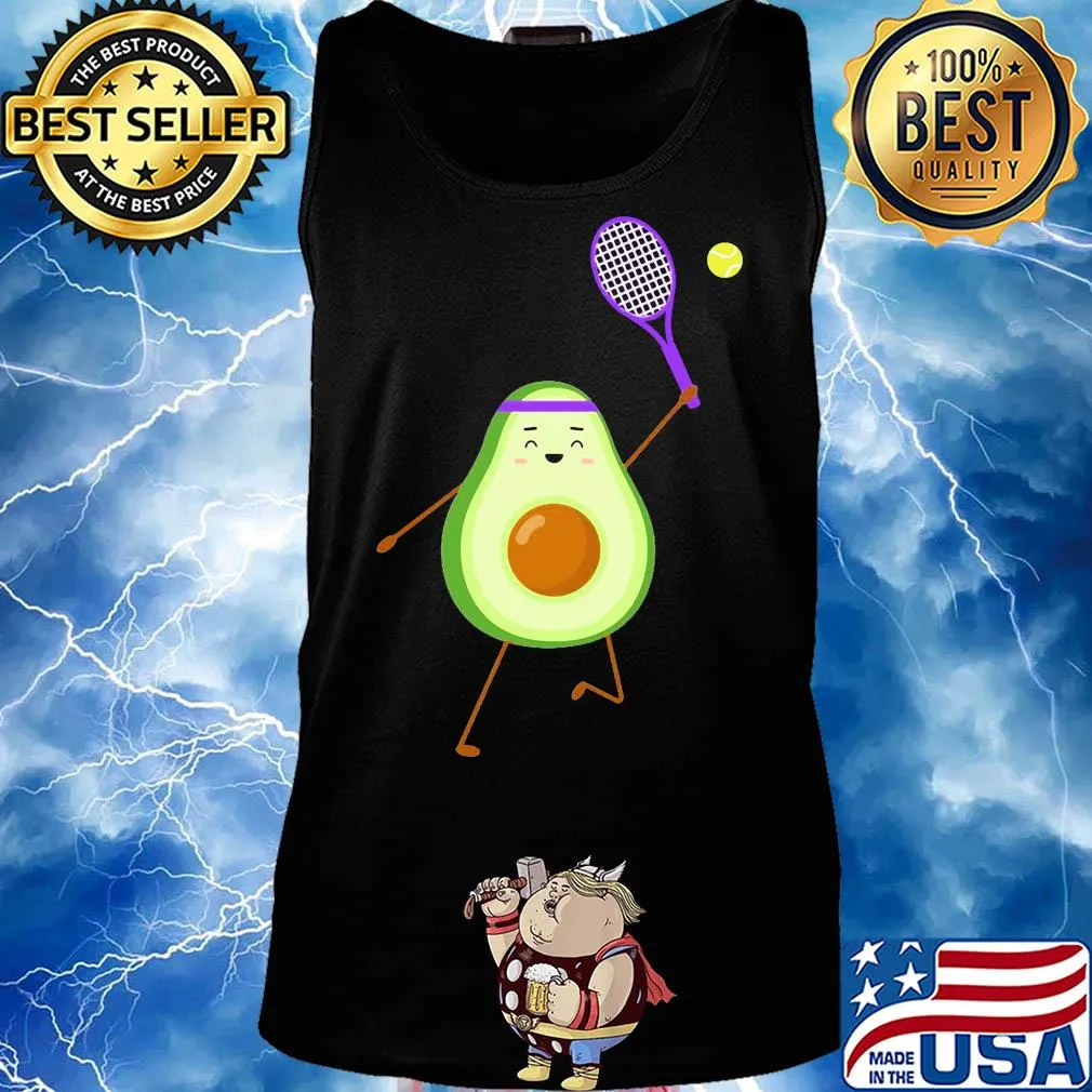 Official Avocado play tennis s Tank top
