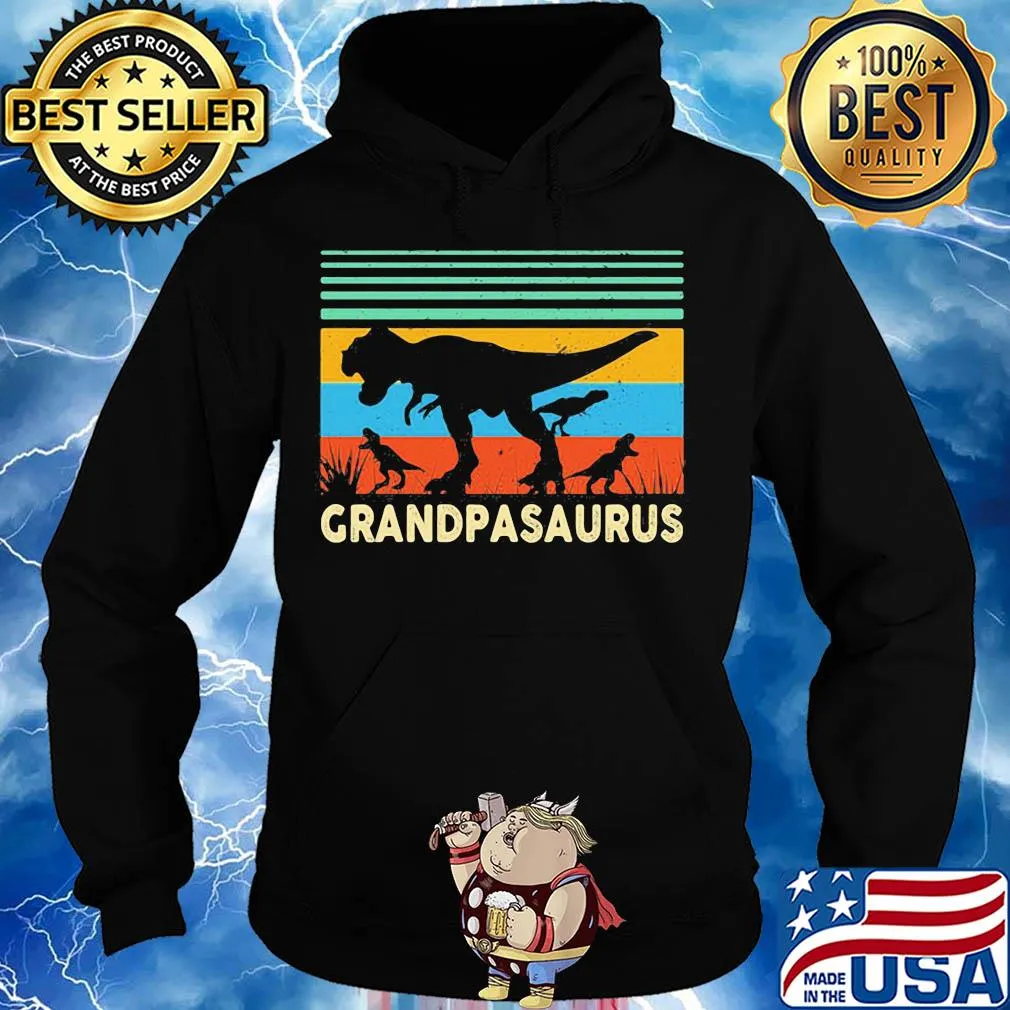 Official Grandpasaurus vintage s Hoodie