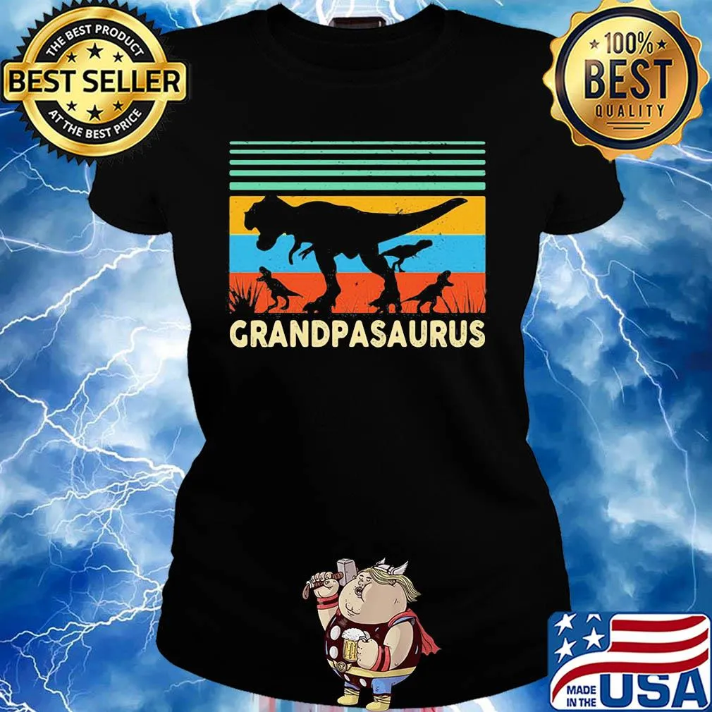 Official Grandpasaurus vintage s Ladies tee