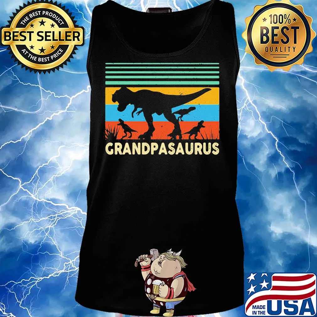 Official Grandpasaurus vintage s Tank top