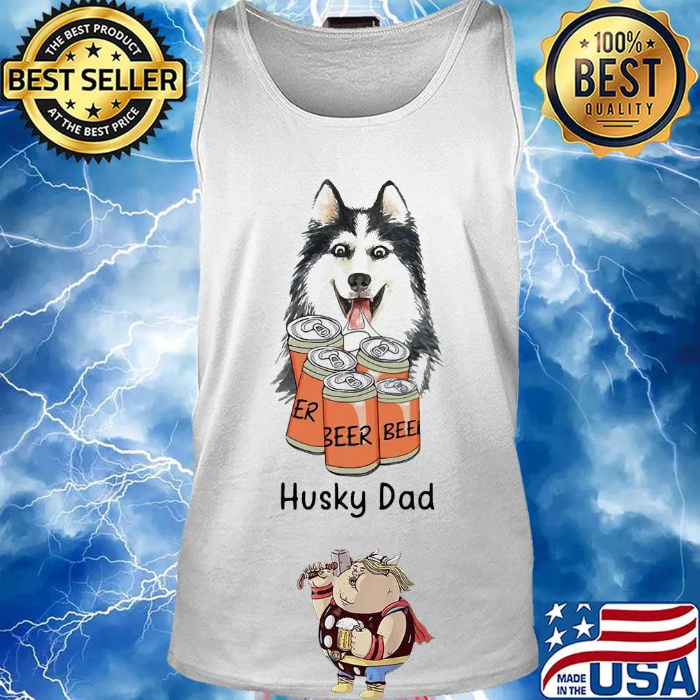 Official Husky dad beer s Tank top