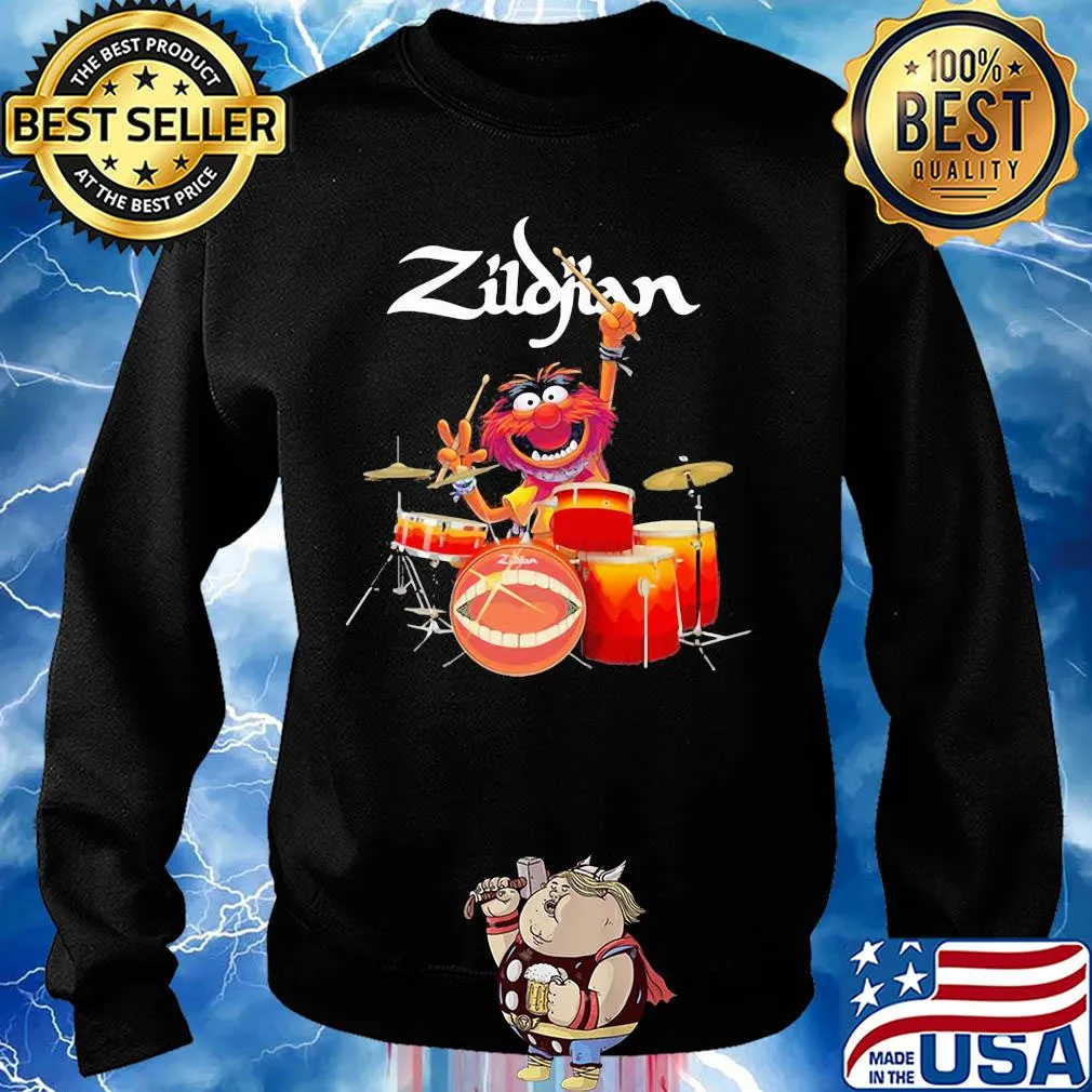 Official muppet drummer zildjian s Sweater