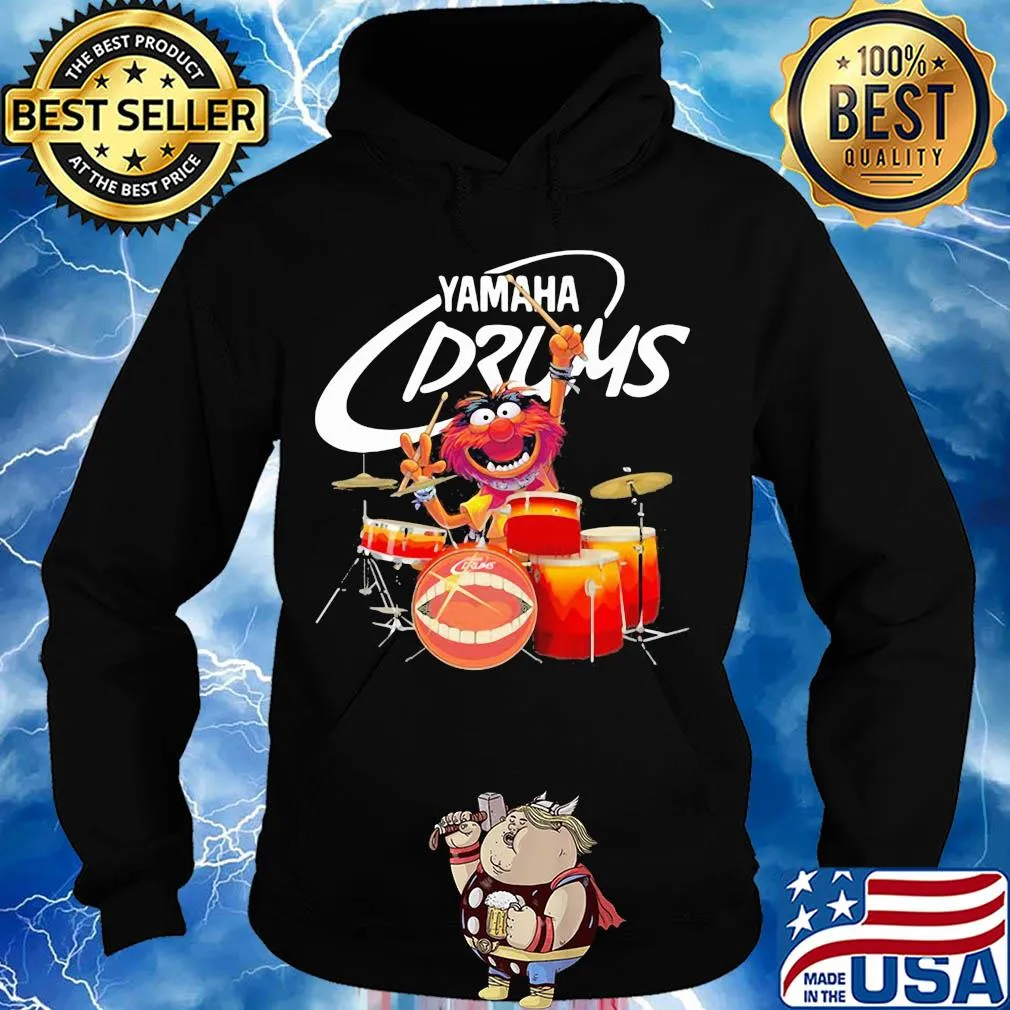 Official muppet yamaha drums s Hoodie