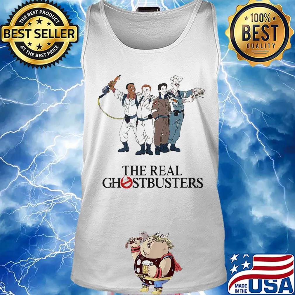 Official the real ghostbusters s Tank top