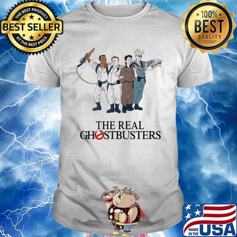 Official the real ghostbusters shirt