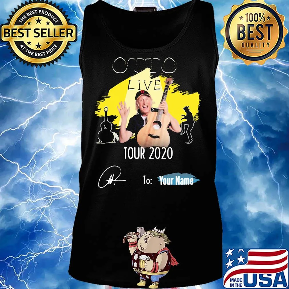 Otto flimm guitar live tour 2020 to your name signatures s Tank top