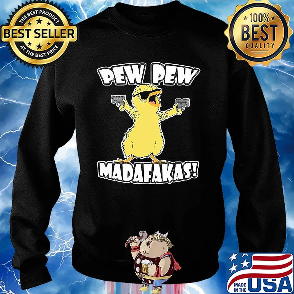 Pew pew madafaka bird s Sweater