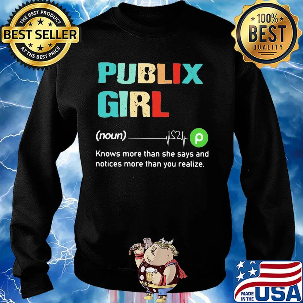Publix girl knows more than she says and notices more than you realize s Sweater