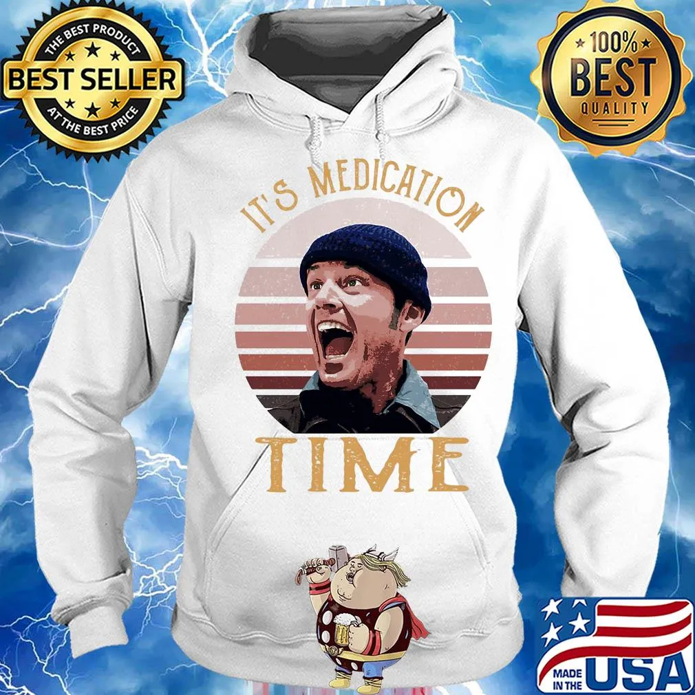 Randle mcmurphy it's medication time vintage s Hoodie