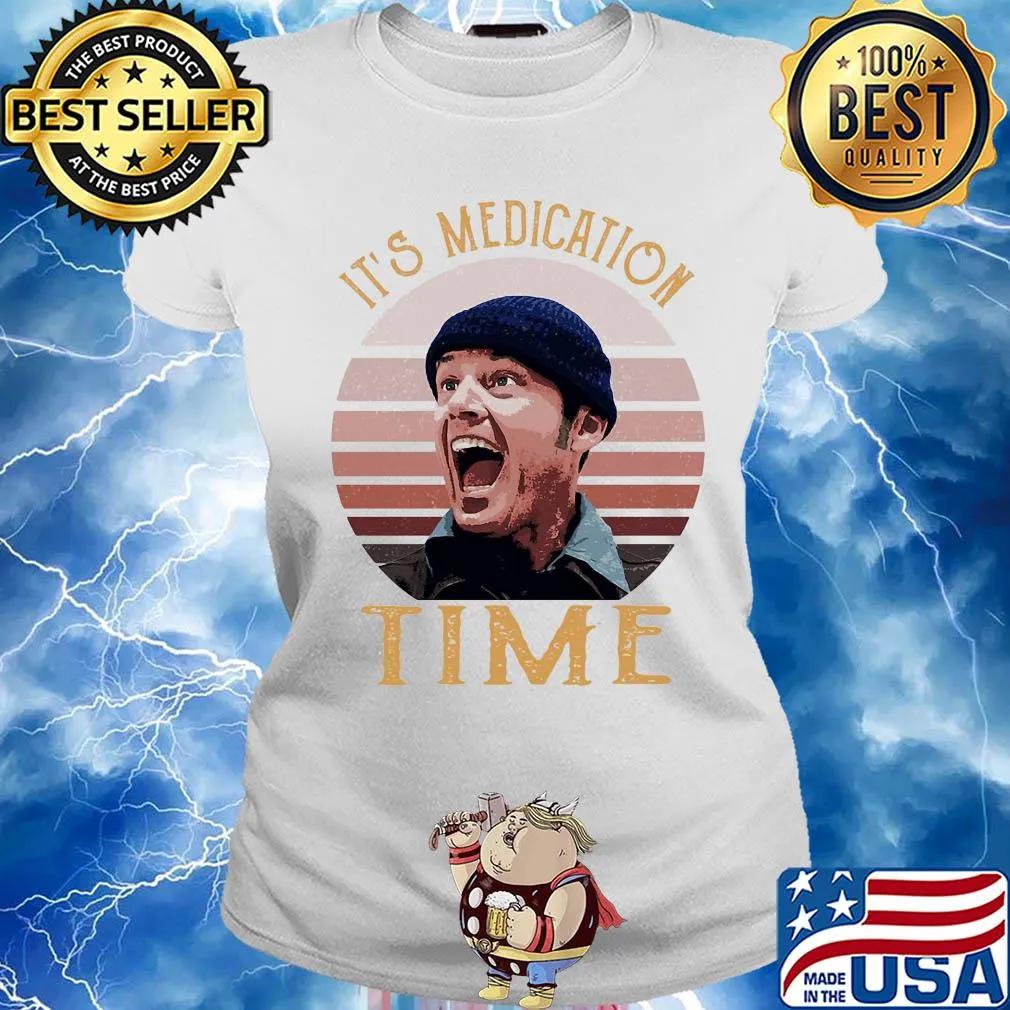 Randle mcmurphy it's medication time vintage s Ladies tee