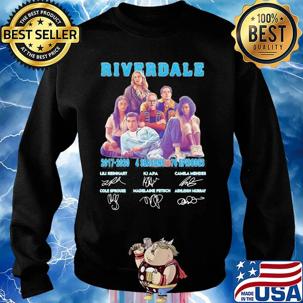 Riverdale 2017 2020 4 seasons 76 episodes signatures s Sweater