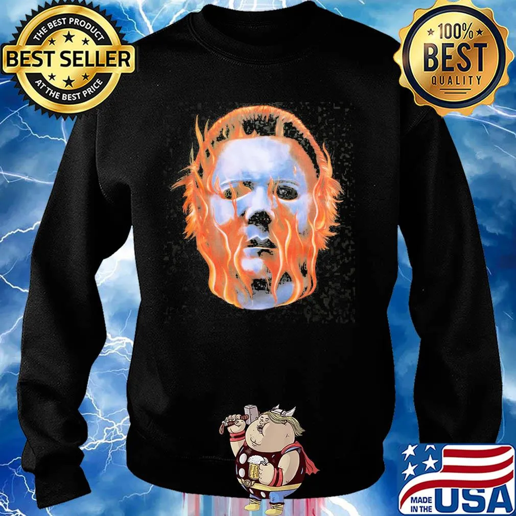 Rock rebel halloween ii michael myers flames s Sweater