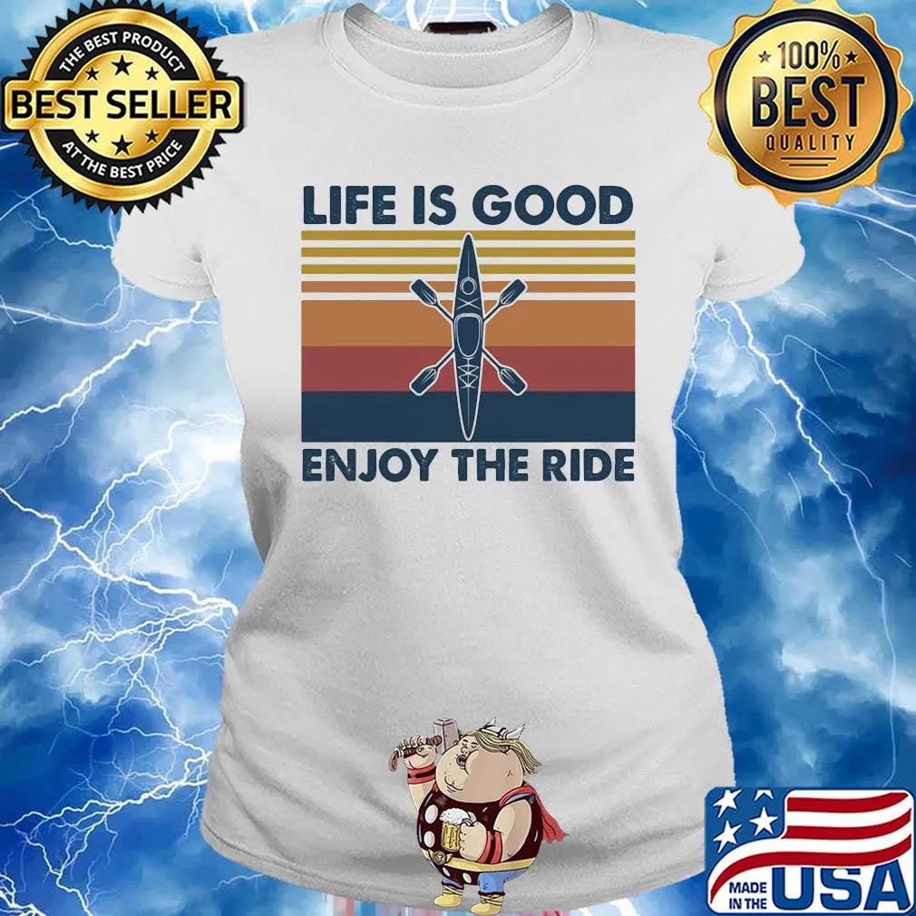 Rowing life is good enjoy the ride vintage s Ladies tee
