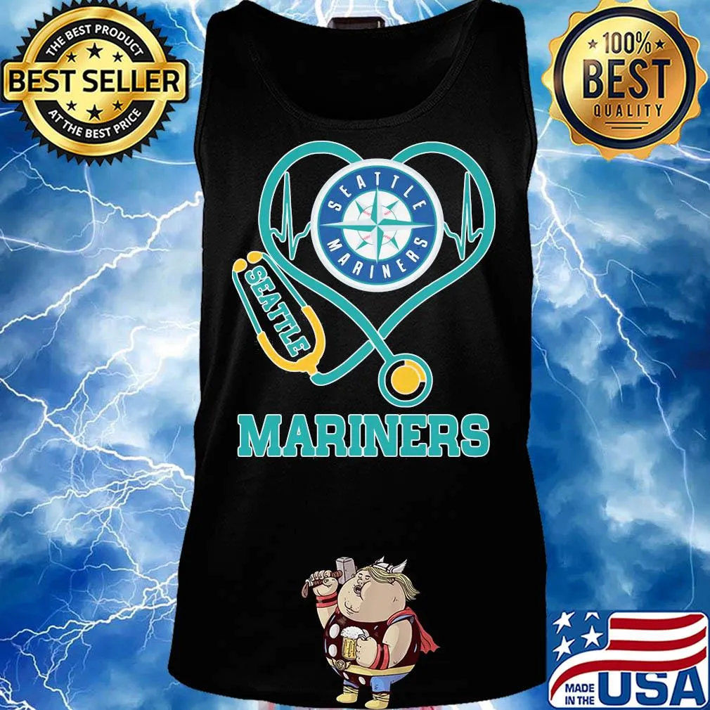 Seattle seahawks football stethoscope heart s Tank top