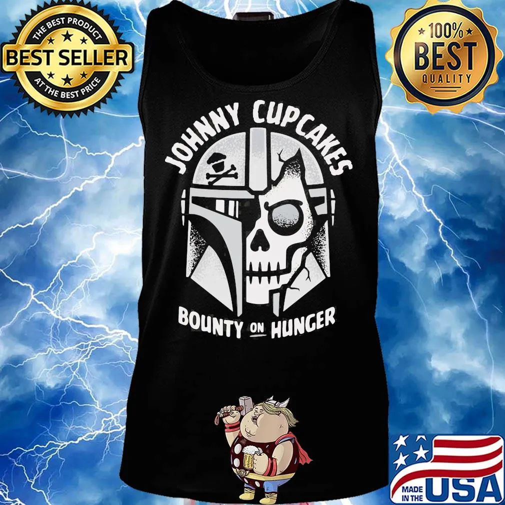 Skull Johnny Cupcakes Bounty On Hunger s Tank top