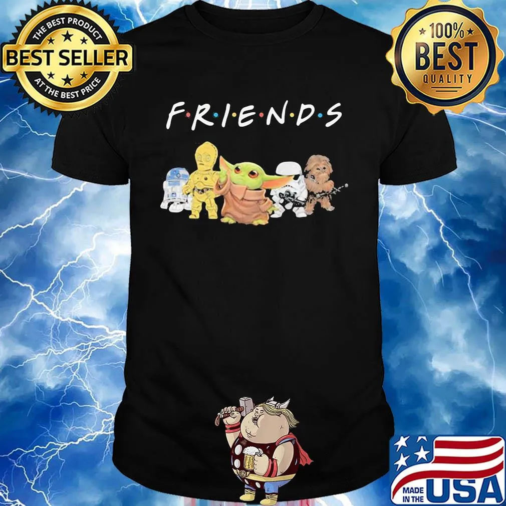 Star wars and friend shirt