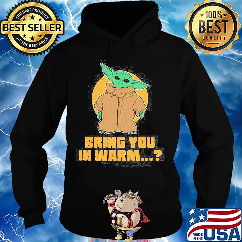 Star wars baby yoda bring you in warm or cold vintage s Hoodie