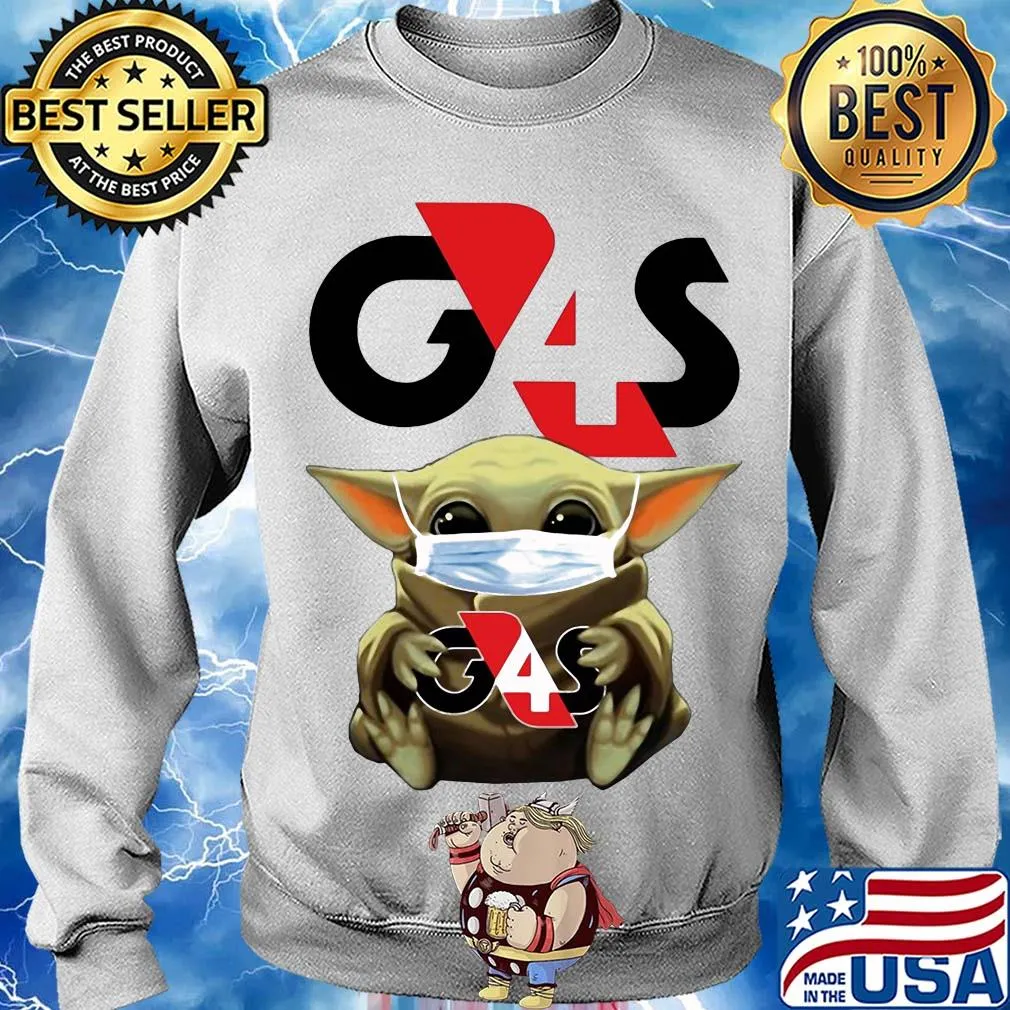 Star wars baby yoda hug g4s group 4 securicor mask covid-19 s Sweater