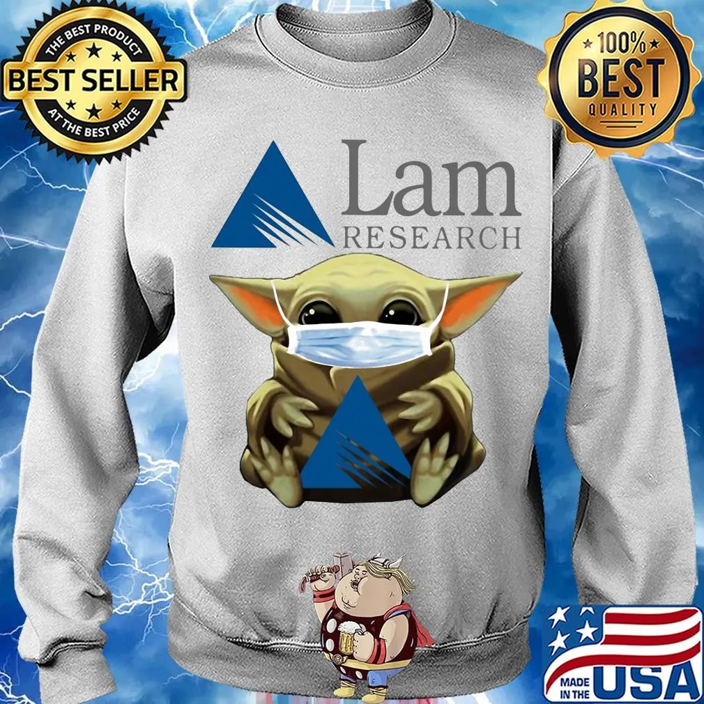 Star wars baby yoda hug lam research mask covid-19 s Sweater