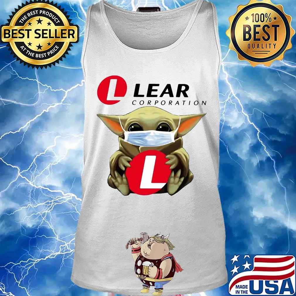 Star wars baby yoda hug lear corporation mask covid-19 s Tank top