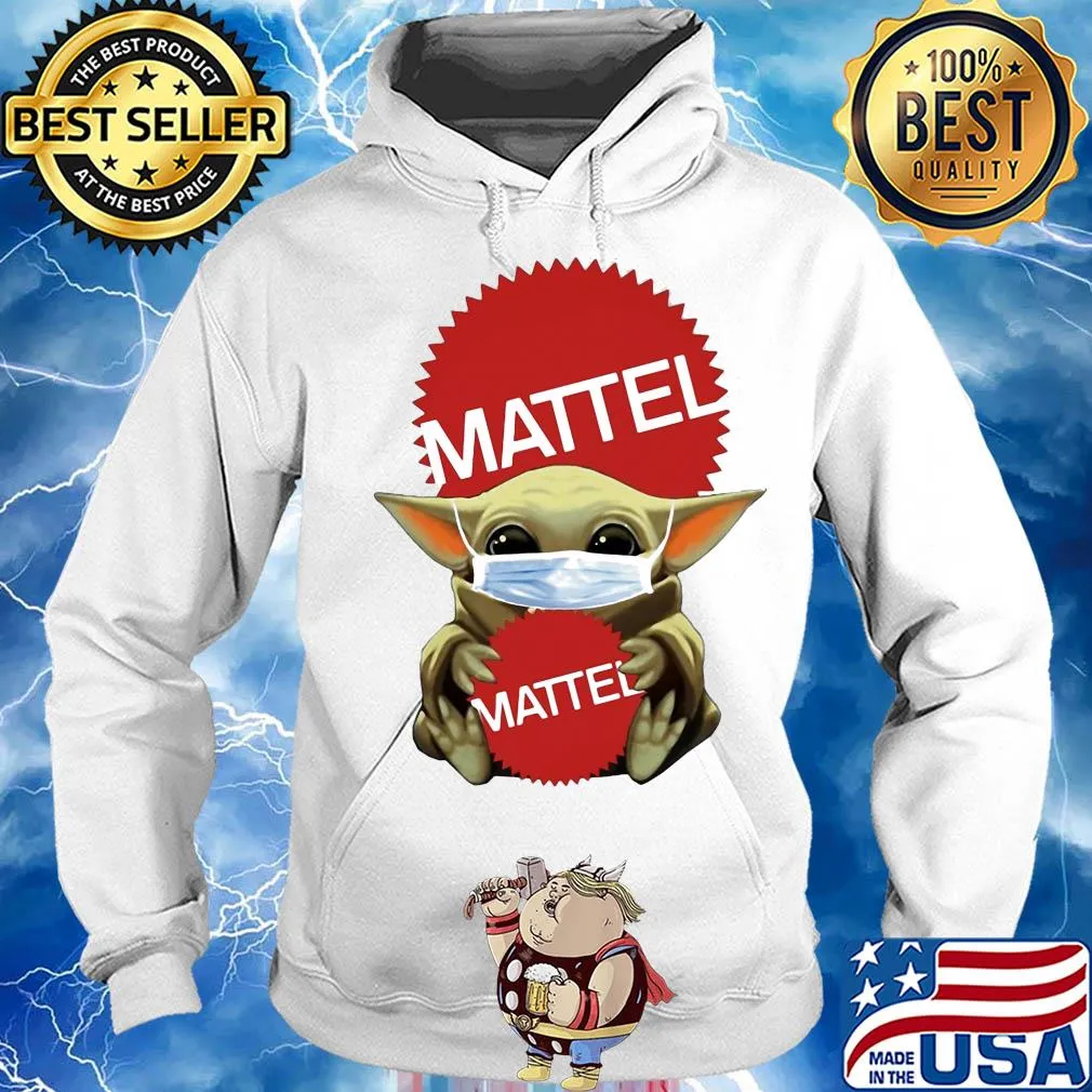 Star wars baby yoda hug mattel mask covid-19 s Hoodie