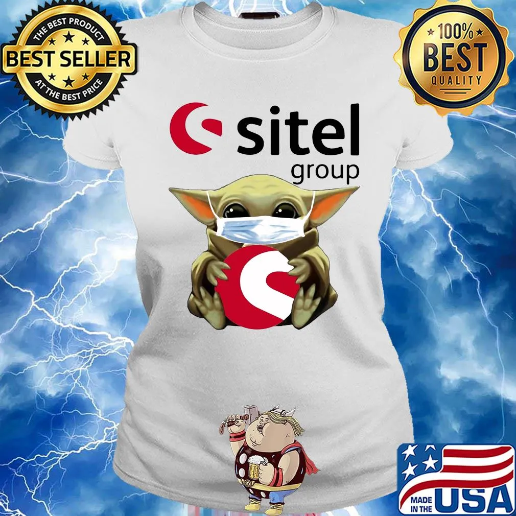 Star wars baby yoda hug sitel group covid-19 s Ladies tee