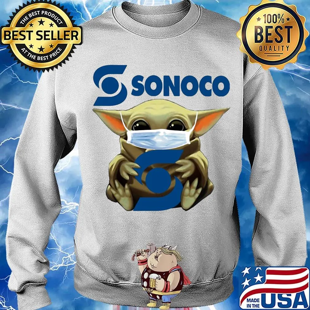 Star wars baby yoda hug sonoco covid-19 s Sweater