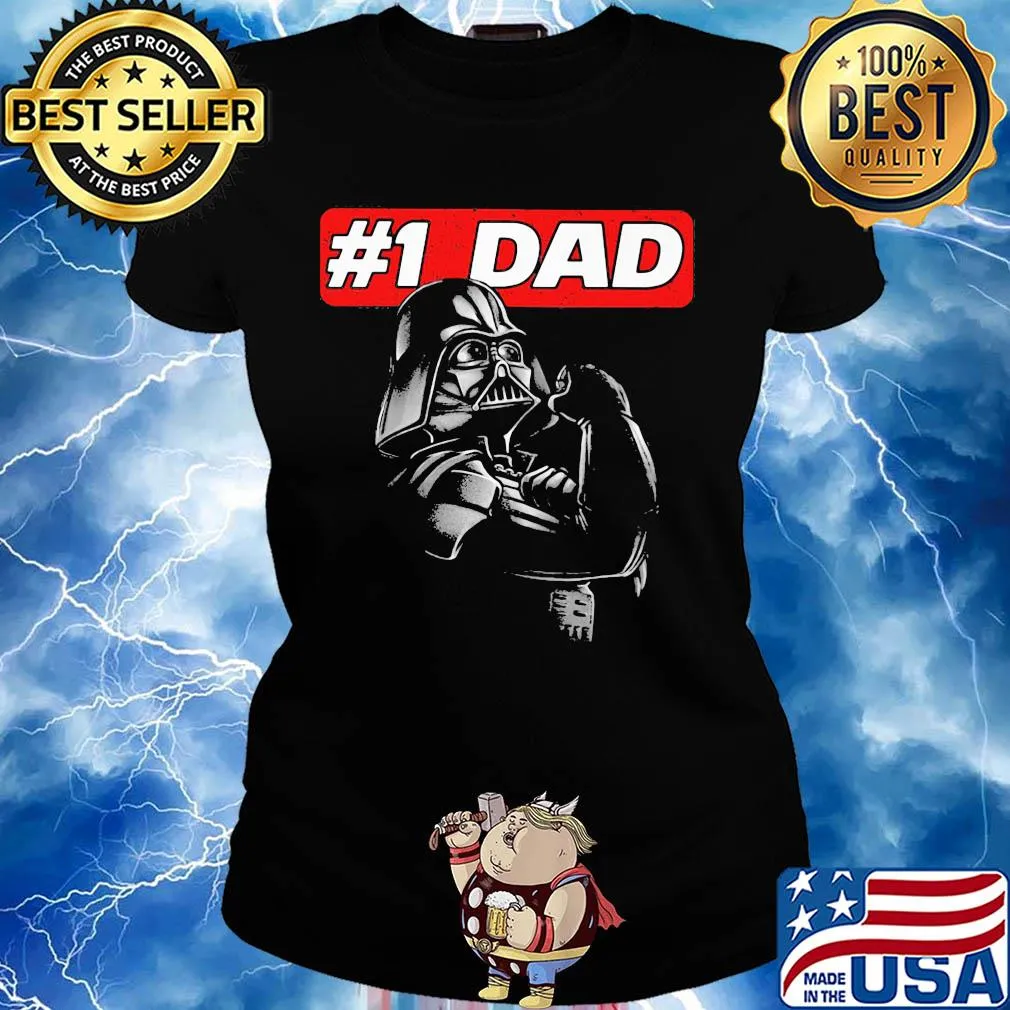 Star wars darth vader 1 dad father’s day s Ladies tee