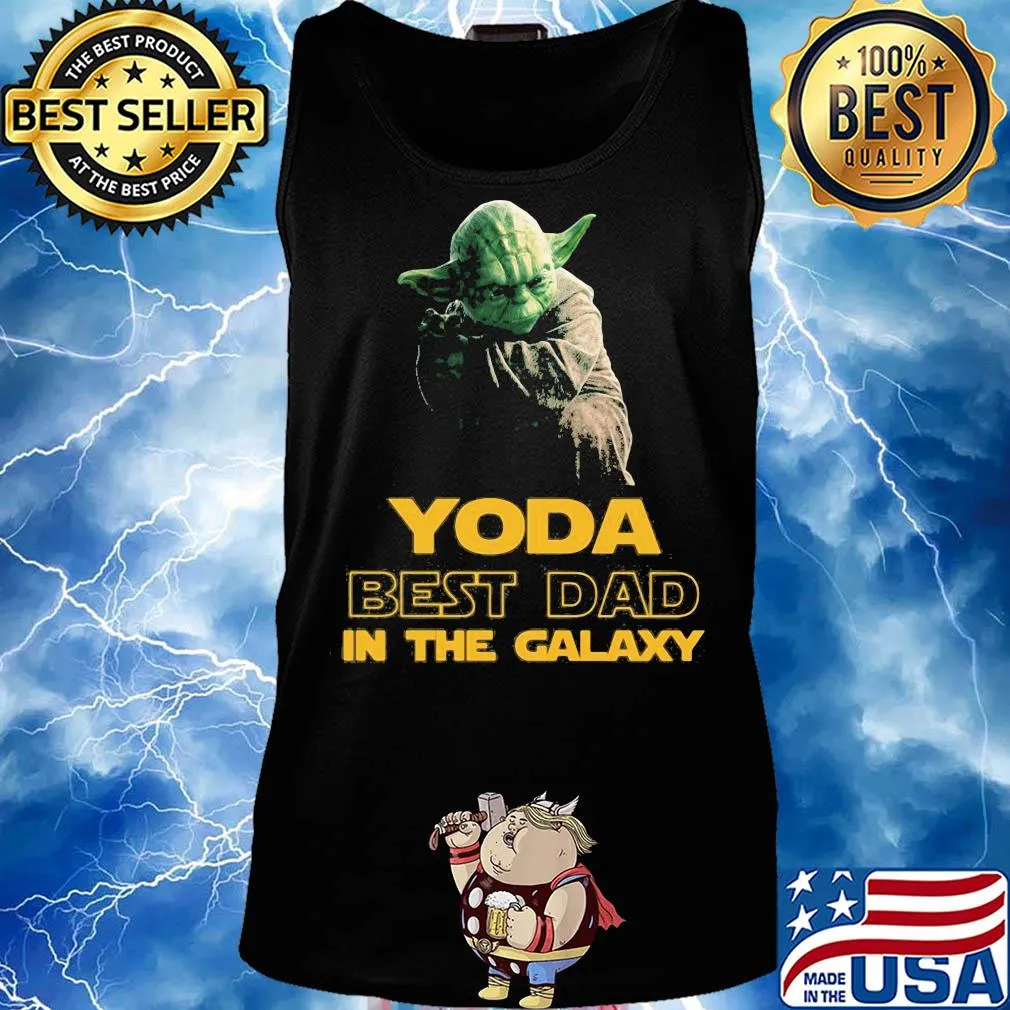 Star wars master yoda best dad in the galaxy s Tank top