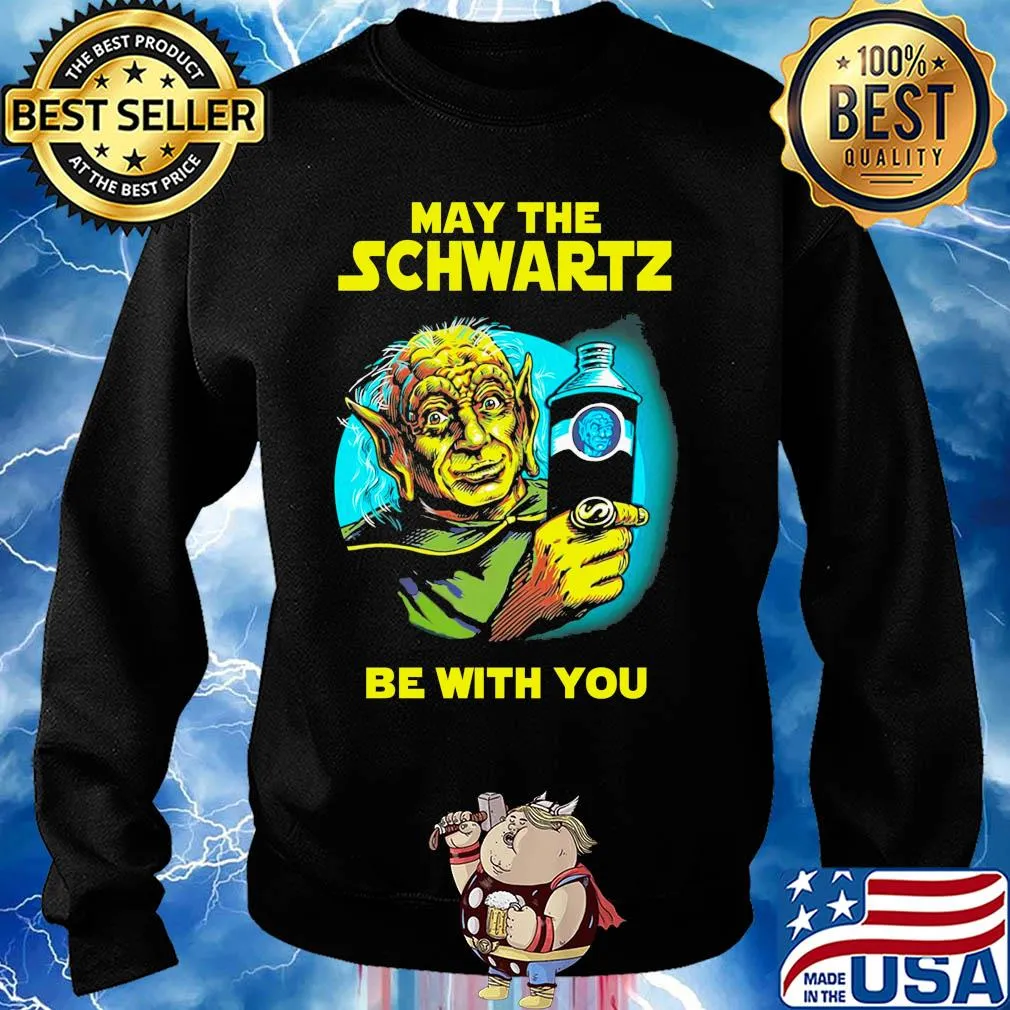 Star wars master yoda may the schwartz be with you s Sweater