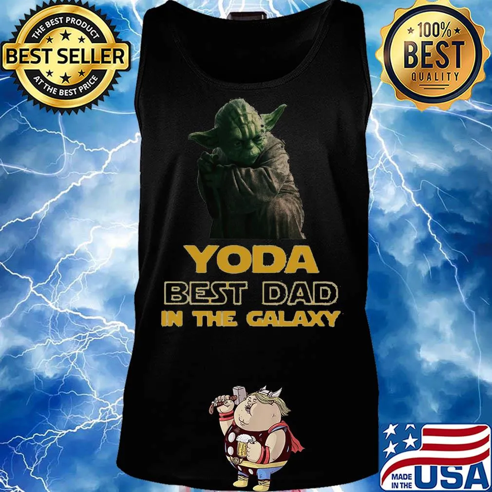 Star wars yoda best dad in the galaxy s Tank top
